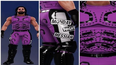 Wwe 2k20 seth rollins summer slam attire(with no upload logo).