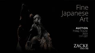 June 2023 Galerie Zacke Video Walkthrough - Fine Japanese Art