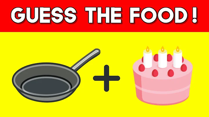 Can You Guess The Food By The Emoji? | Emoji Chall...
