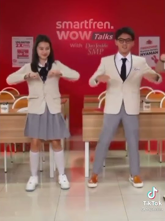 tik tok bareng sandrina dan reybong