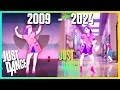 JUST DANCE EVOLUTION - 2009 to 2024