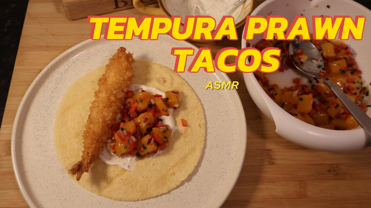 How to make Prawn Tacos | ASMR