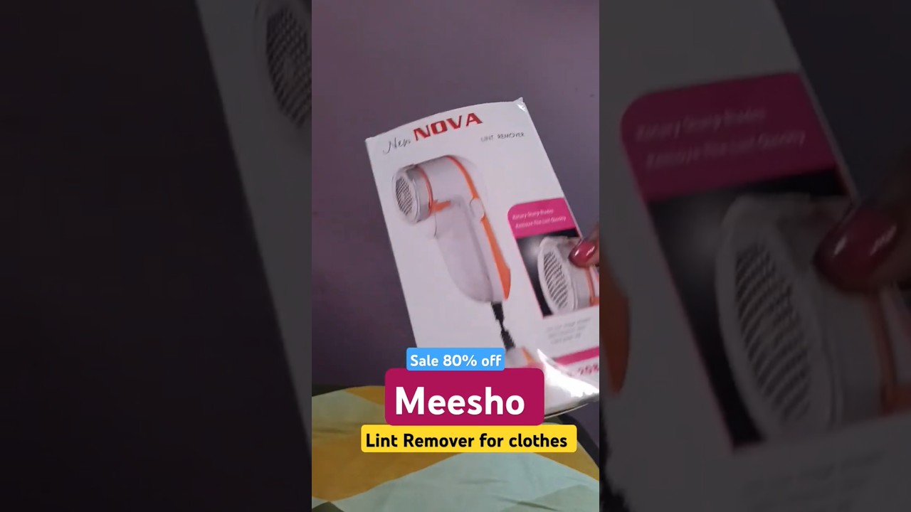 Best Lint Remover for clothes under 300 | from Meesho Flipkart Amazon |  comment for link 🖇️...