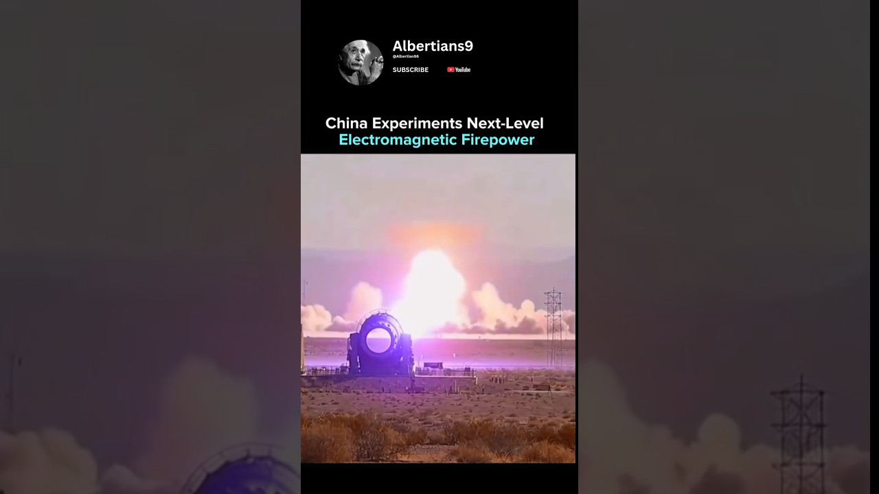 Electromagnetic Firepower💥 China Experiments 