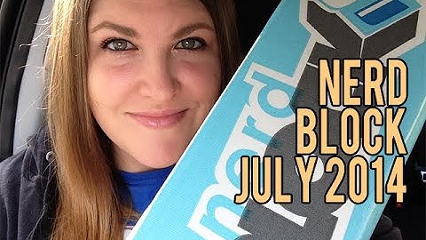 Nerd Block July 2014