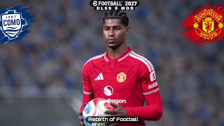 Como vs Manchester United (eFootball 2027 DLSS 5 MOD) Champions League 2026/27 - Gameplay Simulation