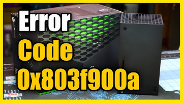 How to Fix Error Code 0x803f900a on Xbox Series X|S (Account Settings)