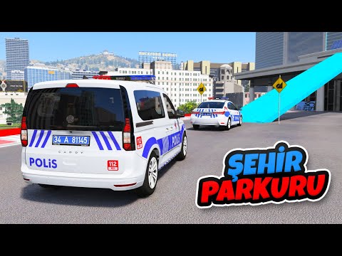 Türk Polis Arabaları Şehir Parkuruna Gidiyor - GTA 5