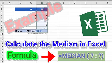 Just a Few Seconds to Calculate the Median in Excel | Very Easy