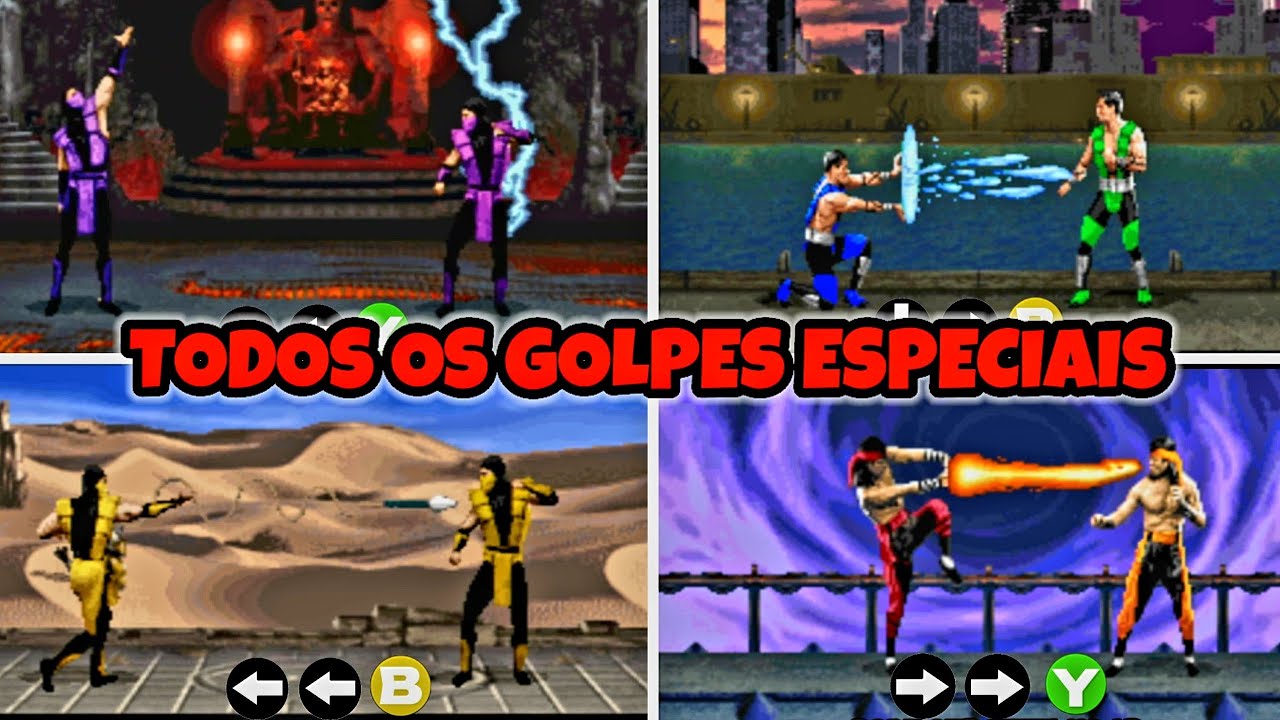 Super Nintendo para sempre!: Detonado: Ultimate Mortal Kombat 3 - Todos os  Golpes e Fatalities