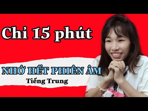 Tự học phiên âm tiếng trung nhanh nhớ nhất A-Z ôn tập