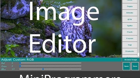How To Make An Image Editor In C#