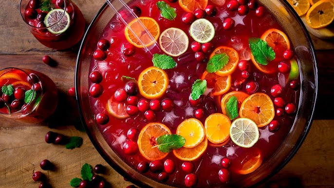 Fruity Punch Recipe - Great for Parties! - The Busy Baker