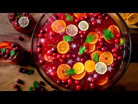 Video: Christmas Punch: 7 Fruity And Spicy Recipes To Warm Up