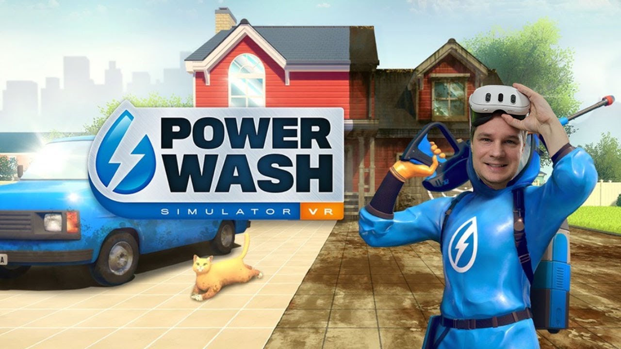 Choose your style in Powerwash Simulator VR! Feel the freedom to expre