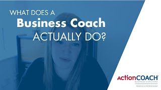 What does a business coach actually do