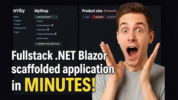 How to Scaffold a 💥 Full-stack .NET #Blazor app with Jemby in MINUTES!😱 (Yes, It Works!)🤩