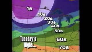 WTMJ - Channel 4 - Milwaukee, WI - Weather Update - Paul Joseph - Nov 22 1993