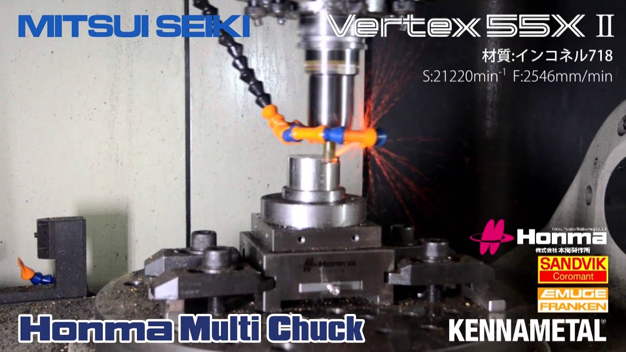 Honma Multi Chuck by MITSUI - YouTube