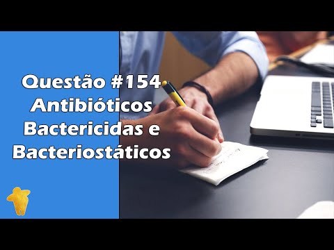 Vídeo: Diferença Entre Bactericida E Bacteriostático