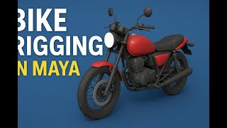 🚴‍♂️ Motorcycle Rigging in Maya | Dynamic   Collision Rig | Rigging Showreel #maya #rigging #3dmaya