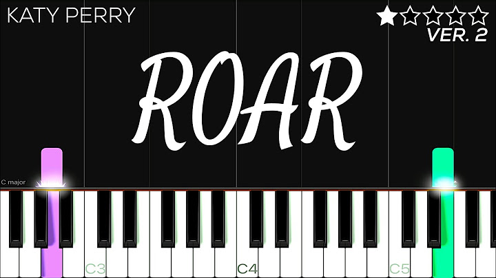 Roar Piano version - Piano performance video thumbnail