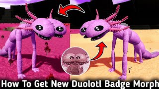 How To Get Duolotl Badge Morph In Tiny Universe Roleplay New Valentines Event Update - Tur