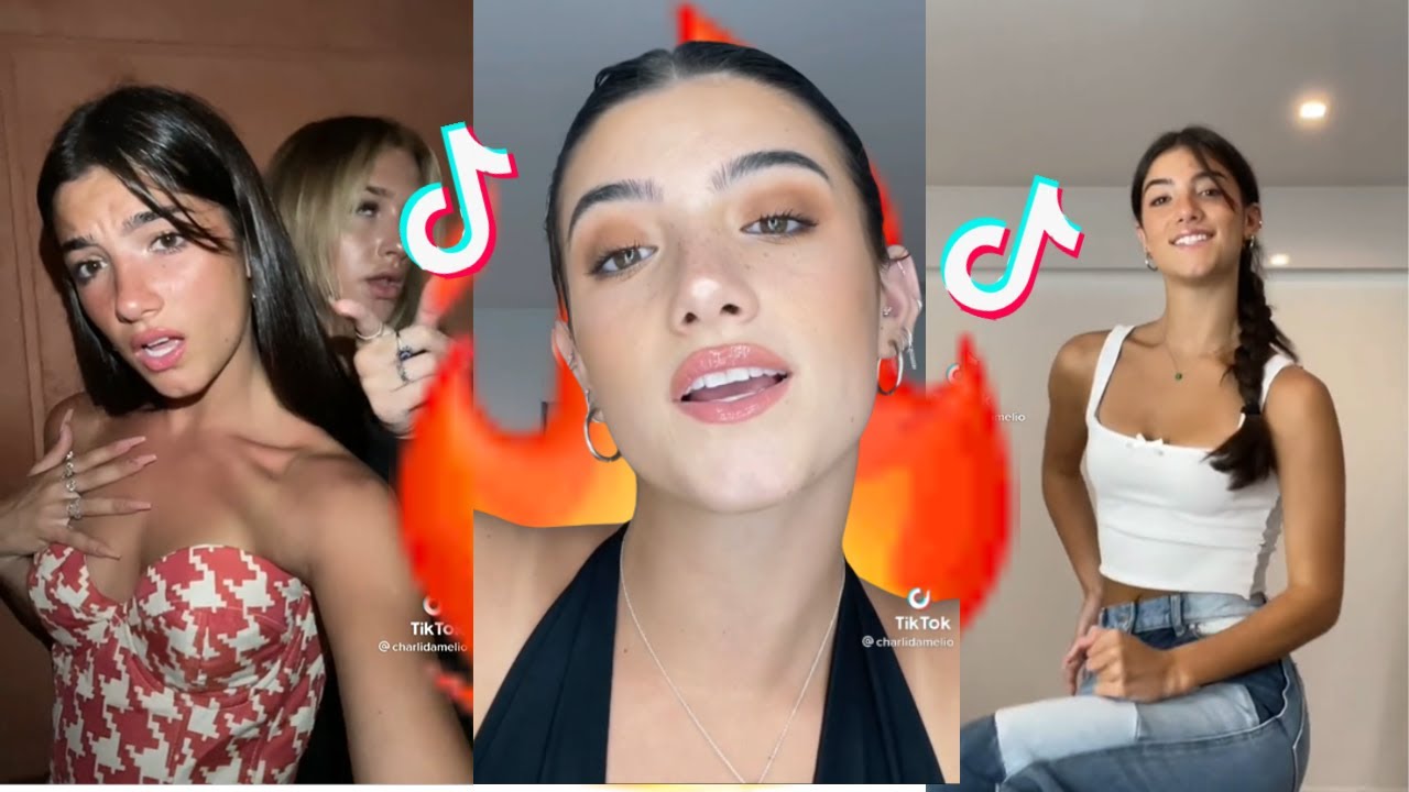 Charli D’amelio Being Pretty for 10 Minutes Straight / TikTok