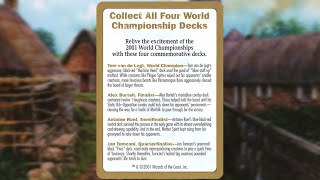 Random Card Talkin - 2001 World Championship Ad