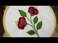 The most gorgeous flower hand embroidery design | hand embroidery | Flowers