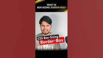 What is Box Sizing Border-Box Explained | Interview Question | CodeWise #shorts