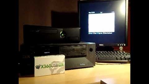 Reset Glitch Hack Xbox360 Slim with ggBuild 0.33b.