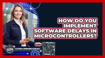 How Do You Implement Software Delays In Microcontrollers?
