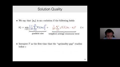 Haoran Sun - Recent Advances in Distributed Non-Convex Optimization and Learning