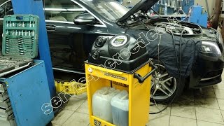 Замена масла в акпп Mercedes-Benz S500 Замена масла в акпп Mercedes-Benz S500