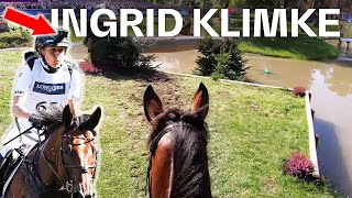 Helmet Camera View from Ingrid Klimke's Clear Ride! | Cross Country Luhmühlen 2019