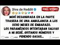Morí desangrada en la parte trasera de una ambulancia a los ocho meses de embarazo.Los paramédicos