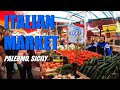 Italian Street Market Walk - Palermo, Sicily