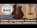 New Fender Acoustasonic Telecaster vs Taylor T5z - 2019 Guitar Comparison