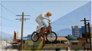 Insane BMX City Stunts (GTA 5 Funny Moments)