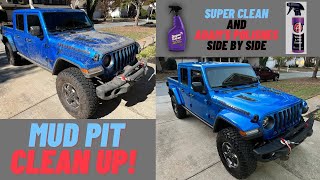 Jeep Gladiator Big Clean Up Post Mud Pit Detail