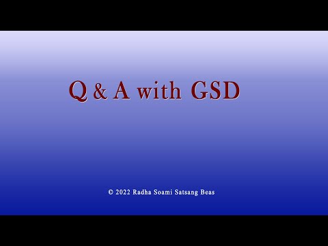Q & A with GSD 105 with CC