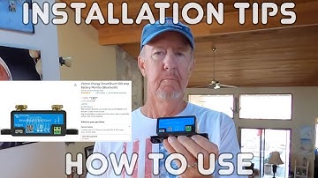Easy Victron SmartShunt Battery Monitor Fast Install and Use in Your RV Motorhome
