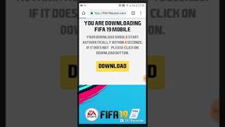 How to download fifa19 on mobile?(link in the description) screenshot 2
