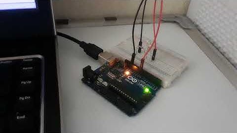 LED blink- Programming Arduino using Matlab 1