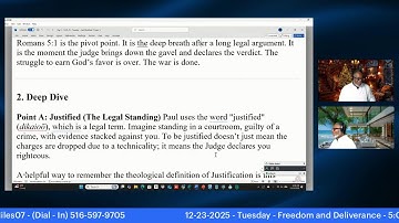 12-23-2025 - Tuesday - Freedom and Deliverance - 5:00-6:30 AM Prayer