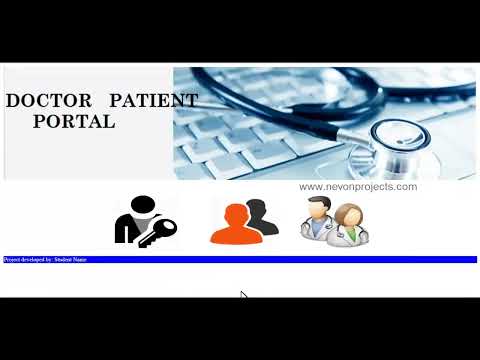 Doctor Patient Portal Php