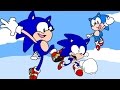 Modern & Classic Sonic Meet Dreamcast Sonic in Sonic Forces