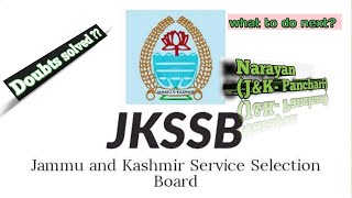 Jkssb Class-Iv Jammukashmir Doubts Jkssb Class-Iv Cut Off Udhampur Panchari