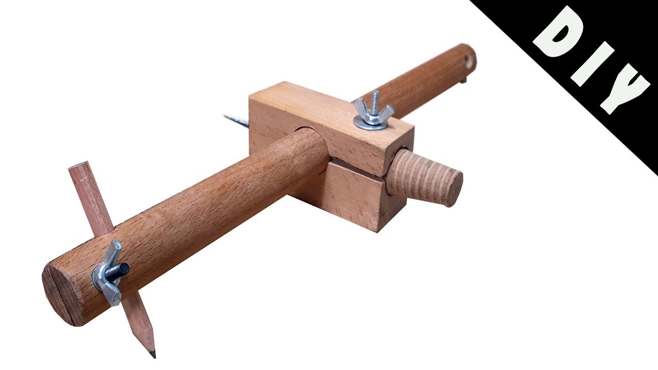 2 in 1 Marking Gauge & Compass Tool YouTube